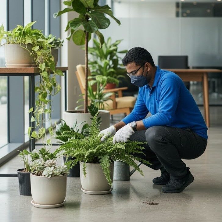 Indoor Plants Maintenance